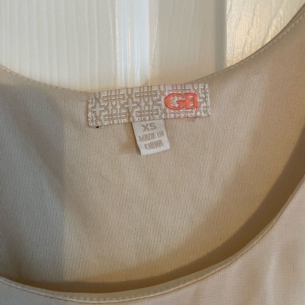 Sleeveless Ruffle Top, Size XS - Picture 3 of 3